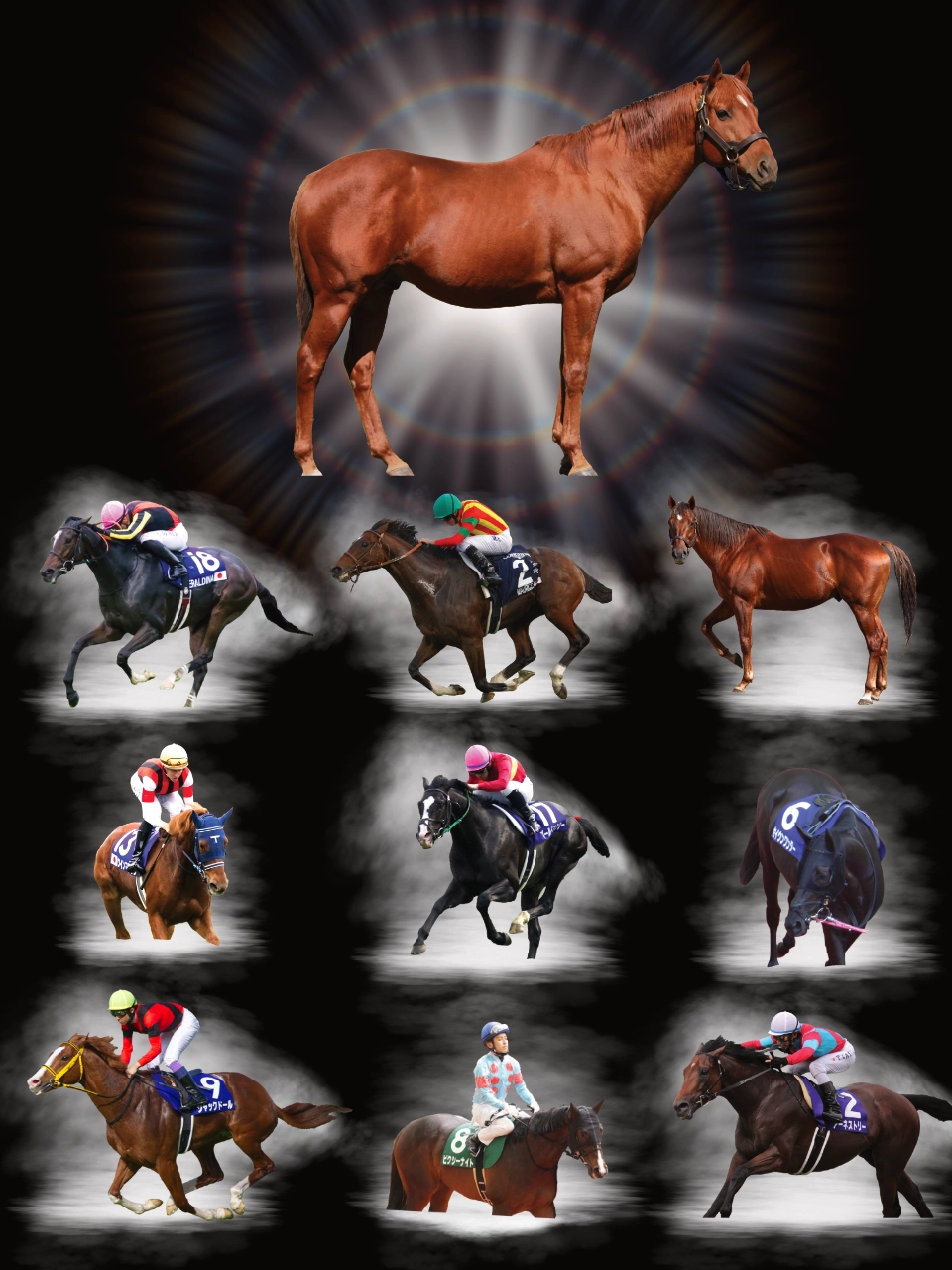 グラスワンダー系Ｇ１馬